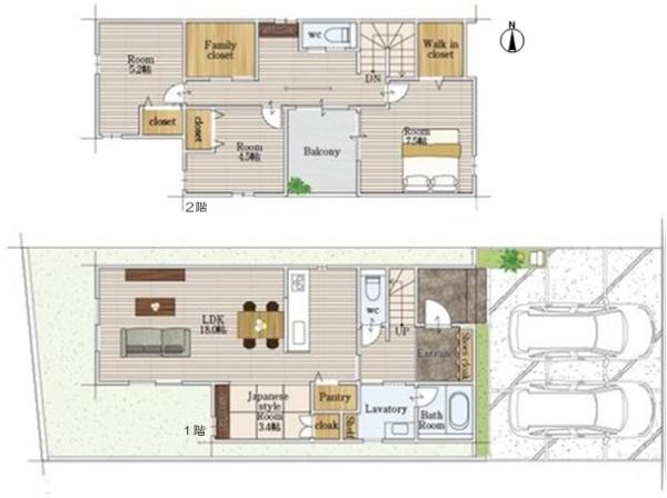 春日井市上条町５丁目の新築一戸建