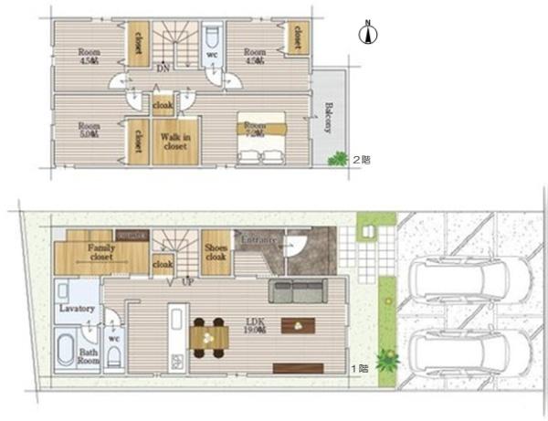 春日井市上条町５丁目の新築一戸建