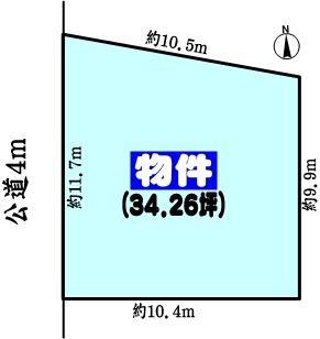 春日井市松本町２丁目の売土地