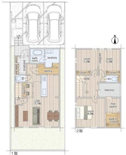春日井市高山町２丁目の新築一戸建