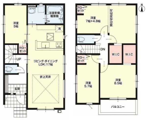 春日井市下条町３丁目の新築一戸建