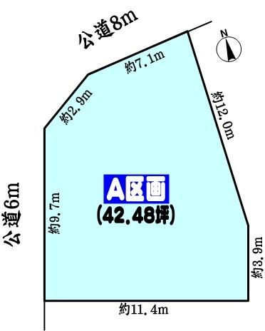 春日井市八田町３丁目の売土地