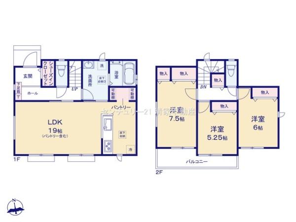 春日井市上条町８丁目の新築一戸建
