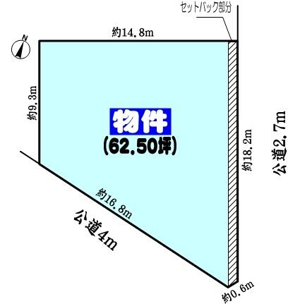 多治見市白山町３丁目の売土地