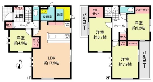 春日井市牛山町の新築一戸建