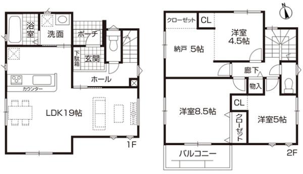 小牧市藤島町居屋敷の新築一戸建