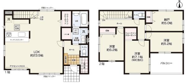 春日井市町屋町の新築一戸建