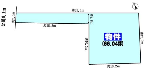 春日井市桃山町１丁目の土地