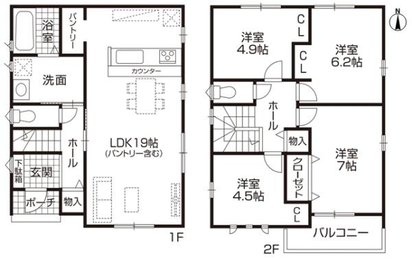 小牧市大字久保一色の新築一戸建