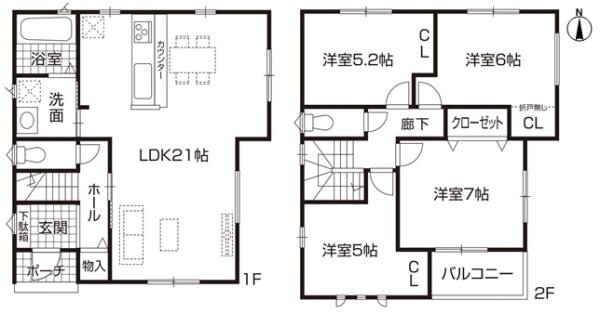 小牧市大字久保一色の新築一戸建