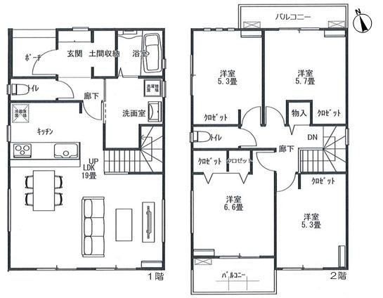 小牧市東2丁目の新築一戸建