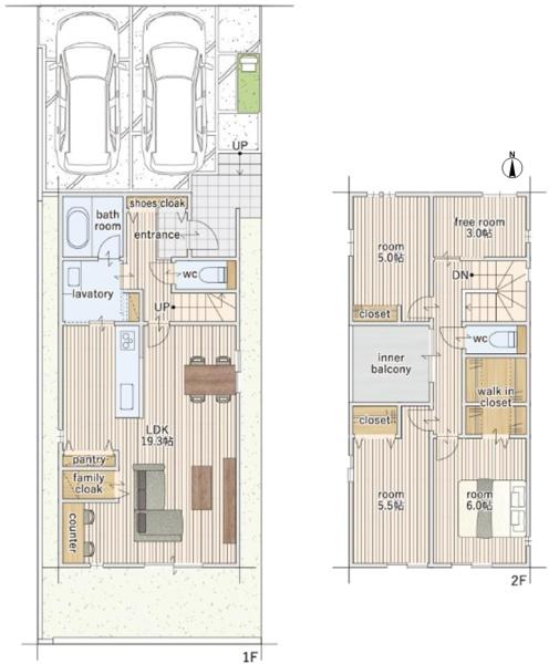 春日井市高山町２丁目の新築一戸建