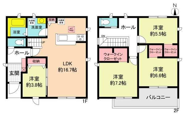 北名古屋市高田寺砂場の新築一戸建