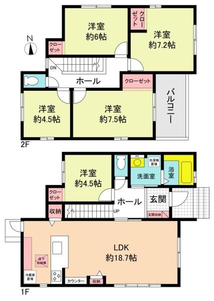 春日井市関田町２丁目の新築一戸建