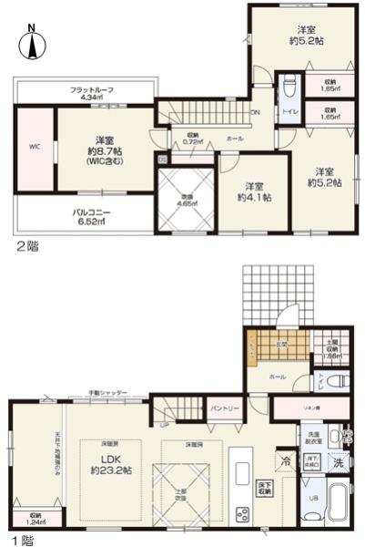 春日井市上条町3丁目の新築一戸建