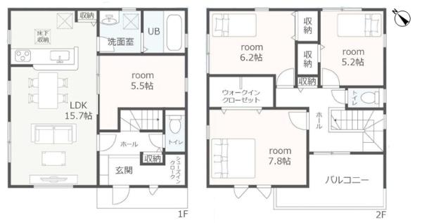 小牧市光ケ丘２丁目の新築一戸建
