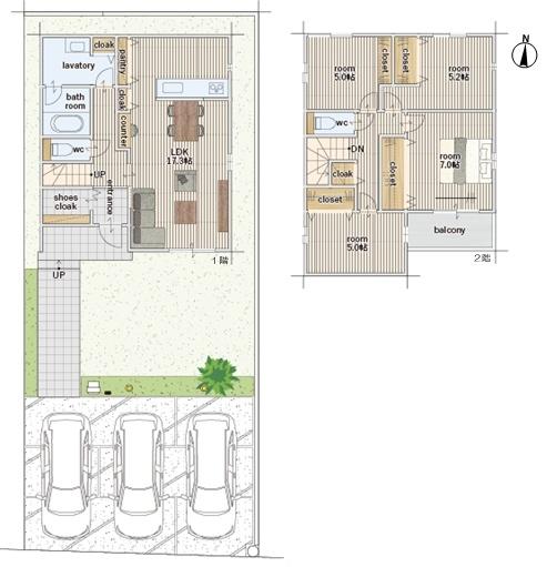 春日井市上条町５丁目の新築一戸建