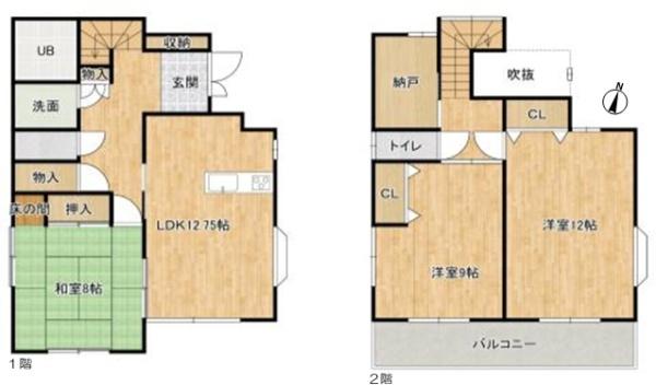 春日井市六軒屋町西1丁目の中古一戸建