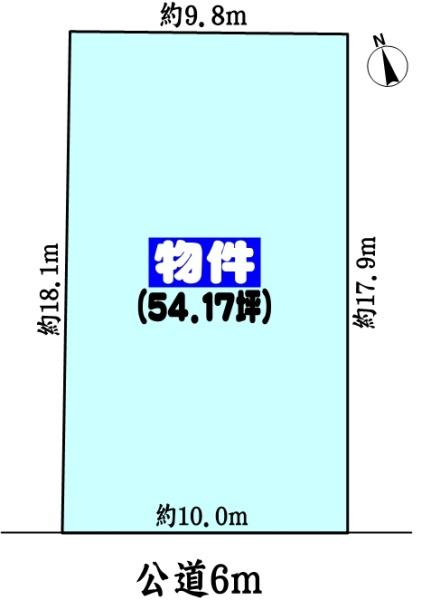 春日井市惣中町２丁目の売土地