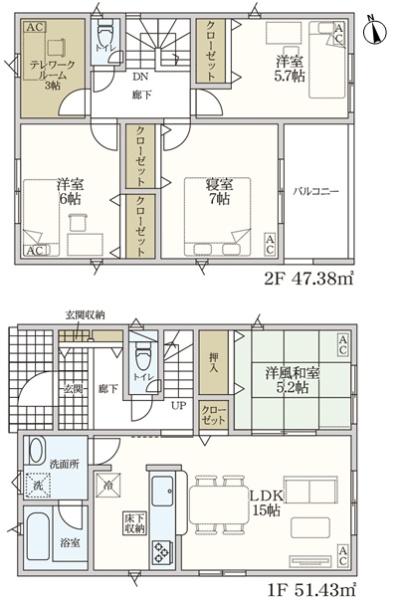 小牧市多気北町の新築一戸建