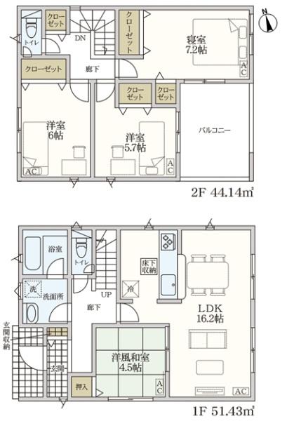 小牧市多気北町の新築一戸建
