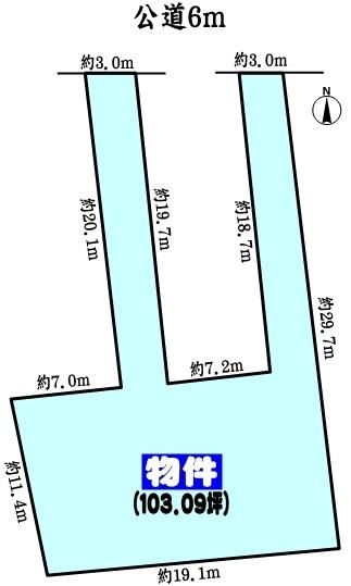 春日井市稲口町４丁目の売土地