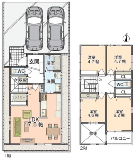 春日井市松河戸町１丁目の新築一戸建
