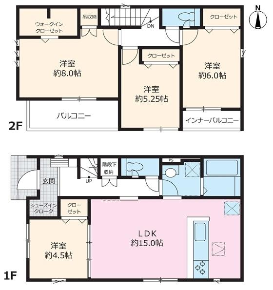 北名古屋市六ツ師南屋敷の新築一戸建