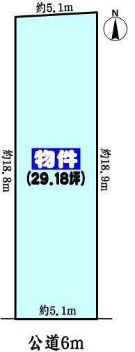 尾張旭市庄南町２丁目の売土地