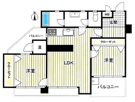 緑ケ丘コーポラス南棟