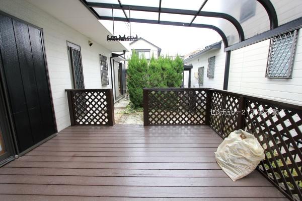 瀬戸市山の田町の中古一戸建て(庭)