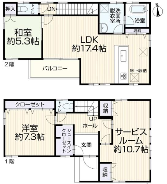 名古屋市守山区鳥神町の中古一戸建