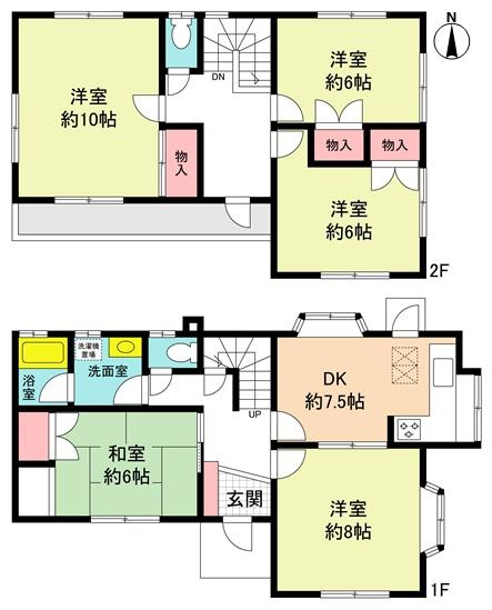 名古屋市守山区大字中志段味字西山島の中古一戸建