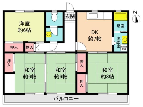 白山住宅１号棟