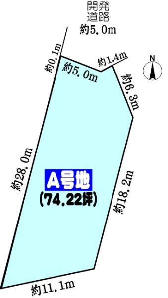 名古屋市守山区大字中志段味字吉田洞の売土地