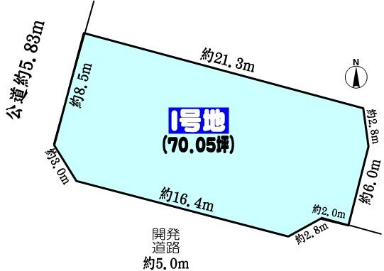名古屋市守山区大字中志段味字吉田洞の売土地