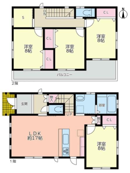 名古屋市守山区桔梗平１丁目の中古一戸建