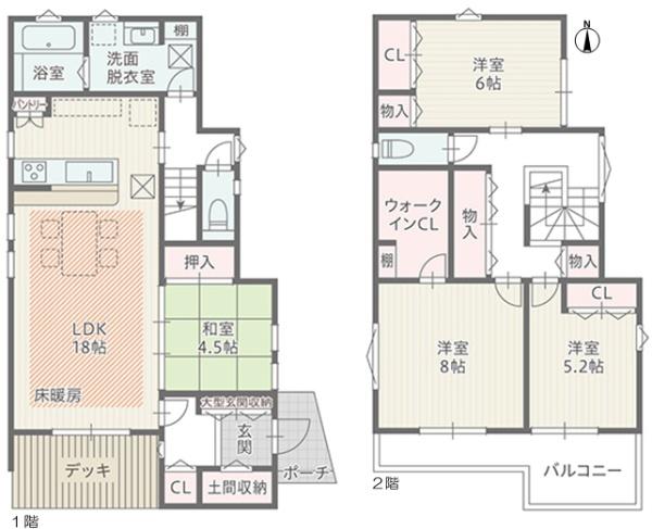 尾張旭市北原山町六田池の中古一戸建