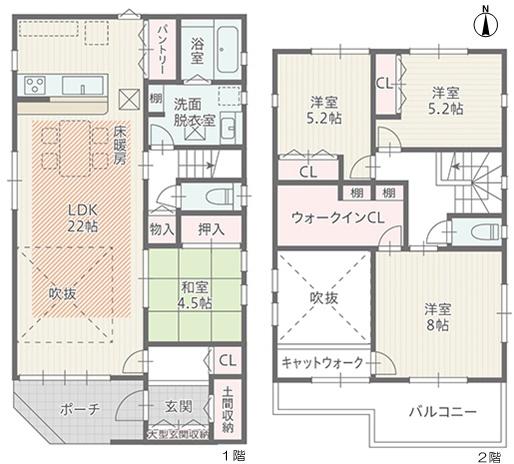 尾張旭市北原山町六田池の中古一戸建
