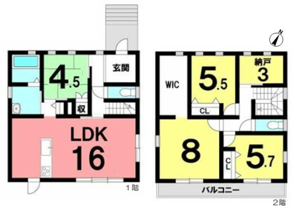 瀬戸市萩山台１丁目の中古一戸建
