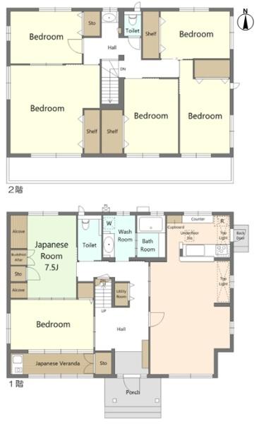 尾張旭市大久手町一の曽の中古一戸建