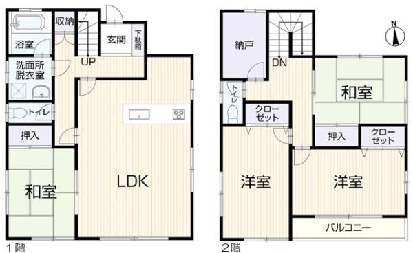 尾張旭市長坂町南山の中古一戸建て