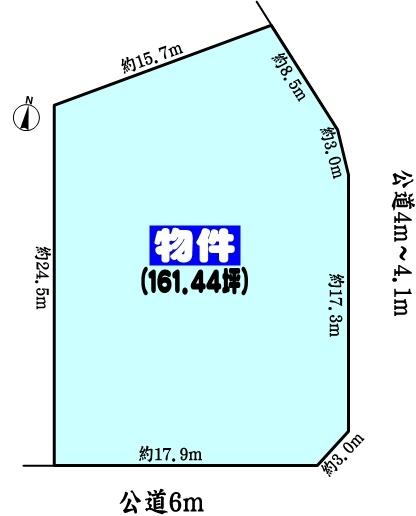 春日井市篠木町３丁目の土地