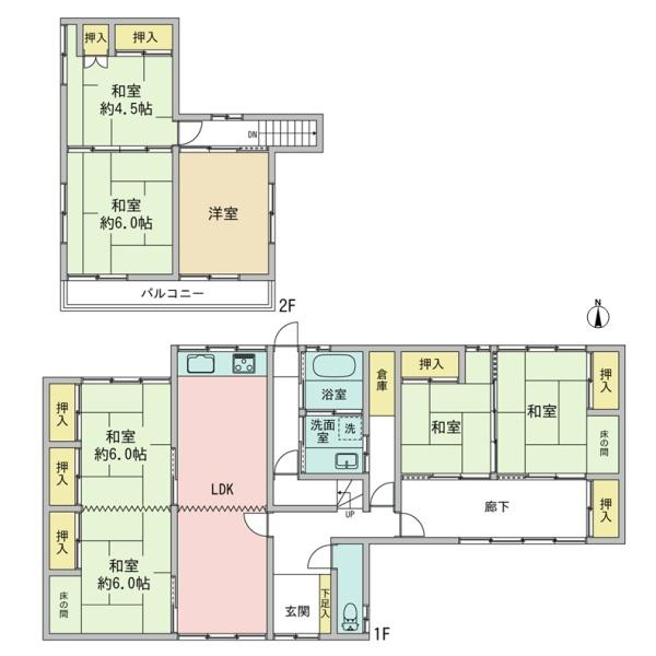 名古屋市守山区大字中志段味字吉田洞の中古一戸建