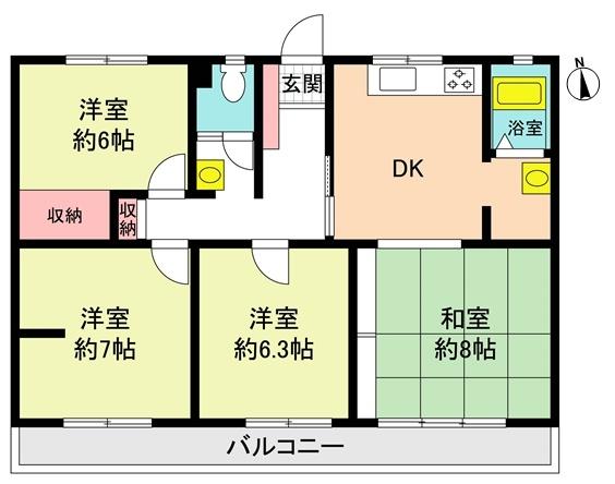 白山住宅１号棟