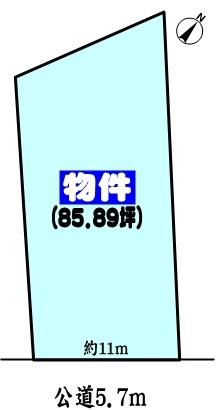 尾張旭市長坂町南山の売土地