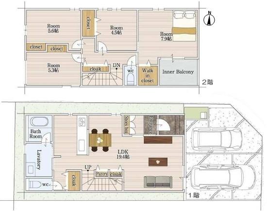 名古屋市守山区森孝１丁目の新築一戸建