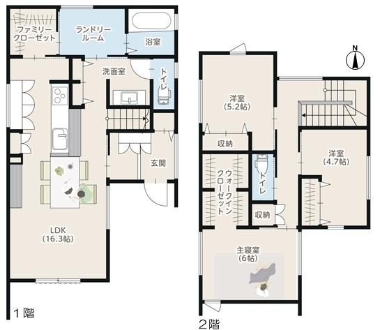 尾張旭市旭ケ丘町旭ケ丘の中古一戸建