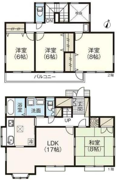 尾張旭市城山町三ツ池の中古一戸建
