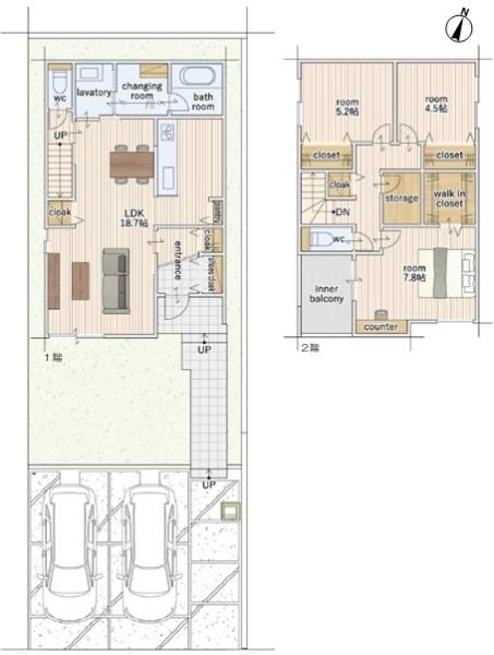 尾張旭市東本地ケ原町2丁目の新築一戸建